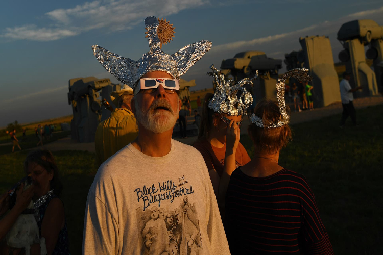 old man wearing a tin hat